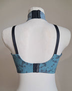 OUTLET Granatowy Harness Top z Bawełny 2