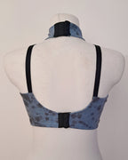 OUTLET Granatowy Harness Top z Bawełny