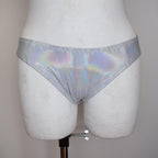 OUTLET Holograficzne Majtki Wet Look
