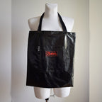 OUTLET Czarna Torba z Winylu