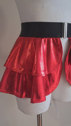 fluorine-wet-look-open-front-mini-skirt 2